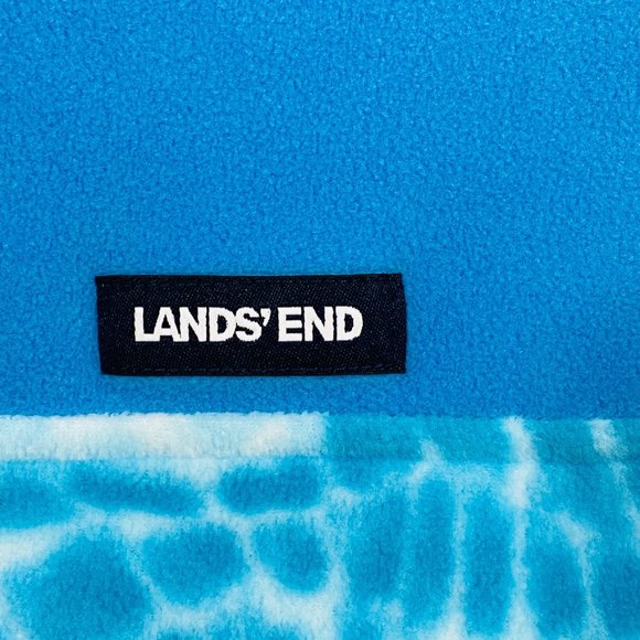 Lands End Fleece Tie Dye Pullover - XL - Like New - Picture 8 of 8